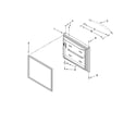 Kenmore 59668952801 freezer door parts diagram