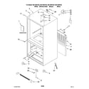 Kenmore Elite 59676054702 cabinet parts diagram
