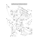 Kenmore Elite 66578003800 manifold parts diagram