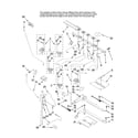 Kenmore Elite 66578003801 manifold parts diagram