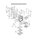 Kenmore Elite 66578003801 chassis parts diagram