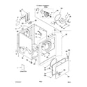 Kenmore 11068402701 cabinet parts diagram