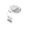Kenmore Elite 66513109K901 lower rack parts diagram