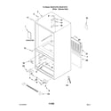Kenmore 59666132703 cabinet parts diagram