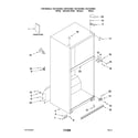 Kenmore 10670234902 cabinet parts diagram