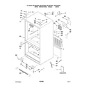 Kenmore Elite 59678572803 cabinet parts diagram