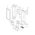 Kenmore Elite 59678572803 refrigerator door parts diagram