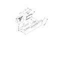 Kenmore Elite 66513182K802 control panel parts diagram