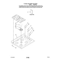 Kenmore Elite 66578009804 cooktop parts diagram