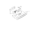 Kenmore 66513983K801 control panel parts diagram