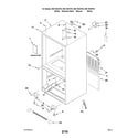 Kenmore Elite 59676252703 cabinet parts diagram