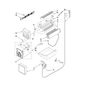 Kenmore Elite 59676252703 icemaker parts diagram