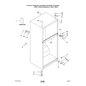 Kenmore 10662973900 cabinet parts diagram