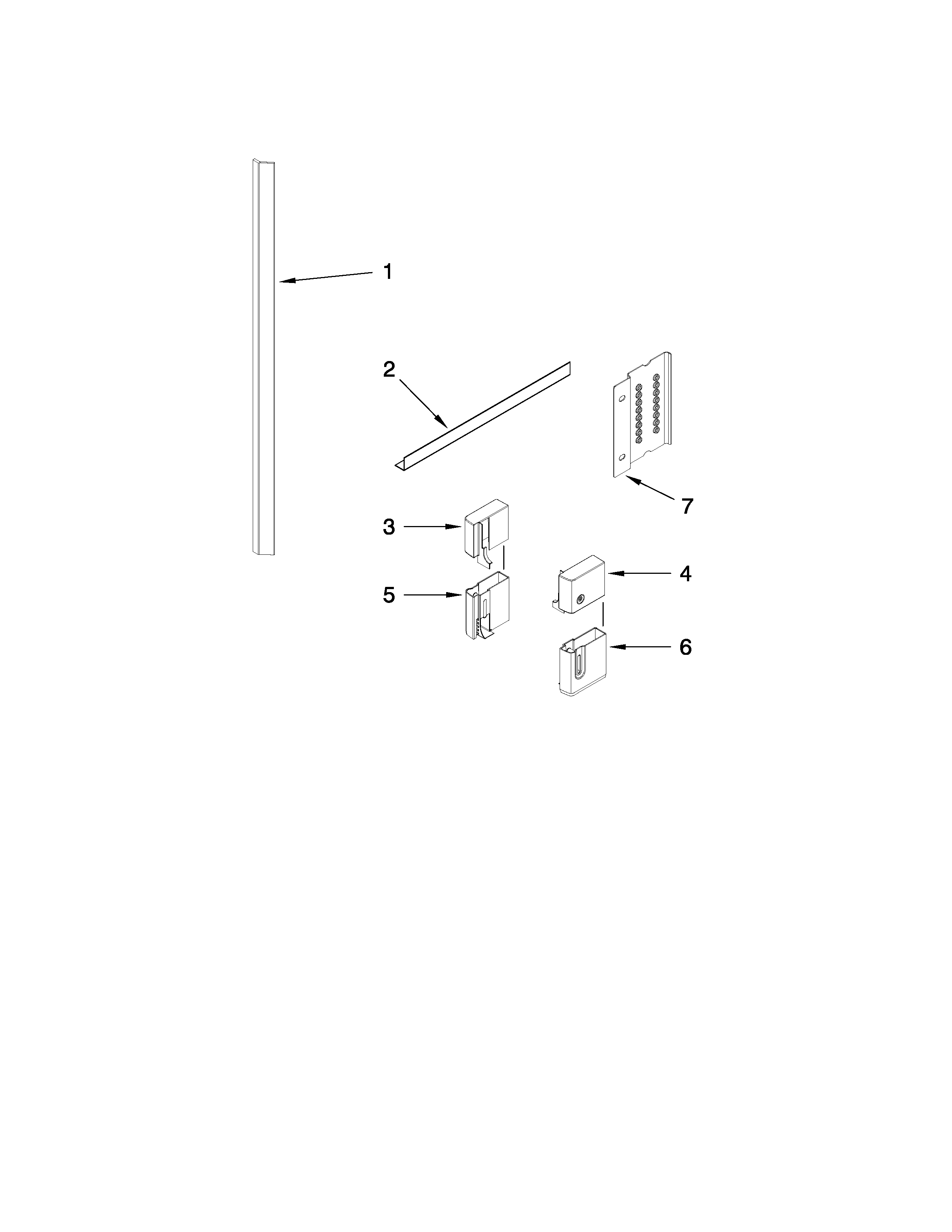 Kenmore Elite 665133295 accessory parts diagram