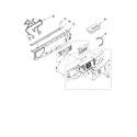 Kenmore Elite 11046747801 control panel parts diagram