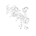 Kenmore Elite 11046747801 tub and basket parts diagram