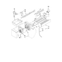Kenmore Elite 59677593802 icemaker parts diagram