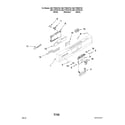 Kenmore Elite 66577979K702 control panel parts diagram