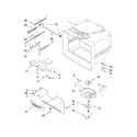 Kenmore 59669972000 freezer liner parts diagram