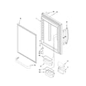 Kenmore 59669972000 refrigerator door parts diagram