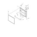 Kenmore 59669933000 freezer door parts diagram