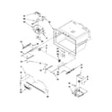 Kenmore 59679549010 freezer liner parts diagram