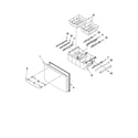 Kenmore 59679542010 freezer door parts diagram