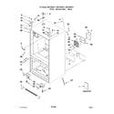 Kenmore 59679542011 cabinet parts diagram