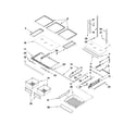 Kenmore 59679542011 shelf parts diagram