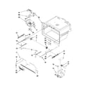 Kenmore 59679542011 freezer liner parts diagram