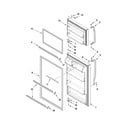 Kenmore 10632842010 door parts diagram