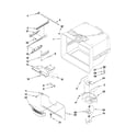 Kenmore 59672013010 freezer liner parts diagram