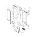 Kenmore Elite 59678574802 refrigerator door parts diagram