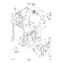 Kenmore 1106062110 cabinet parts diagram