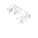 Kenmore 62960009601 lower door parts diagram