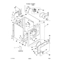 Kenmore 11061252011 cabinet parts diagram