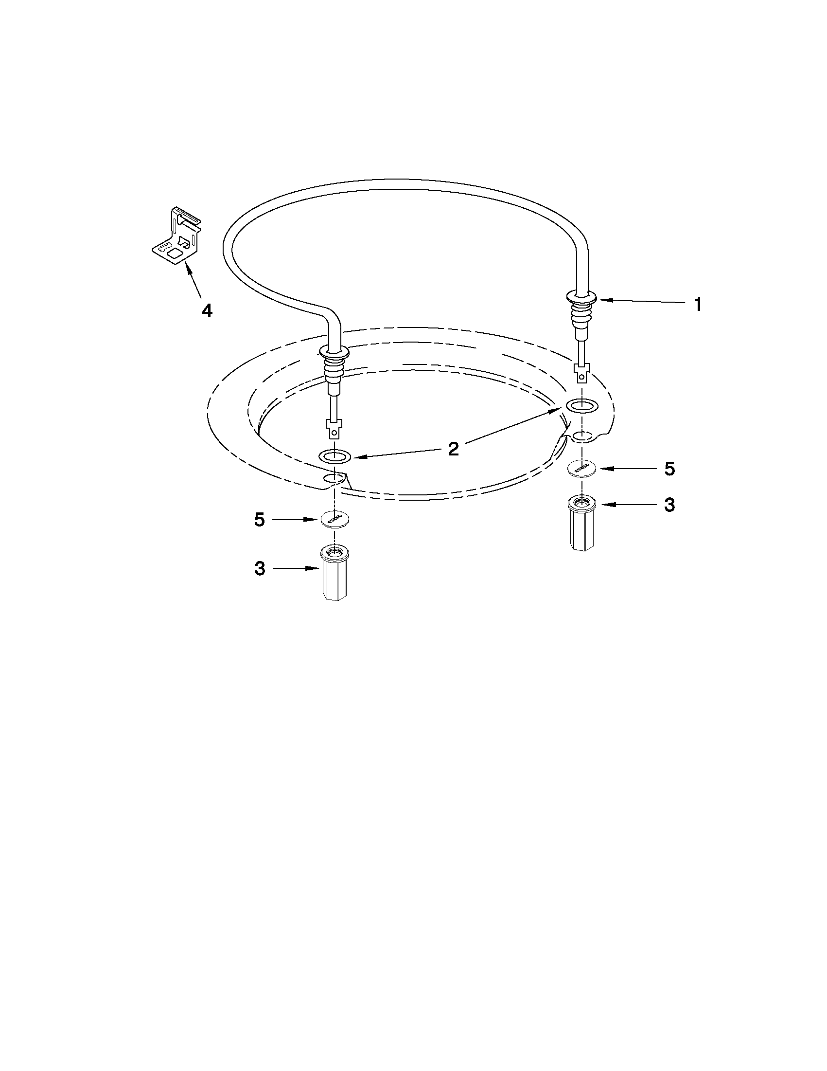 Kenmore 66513453K902 heater parts diagram