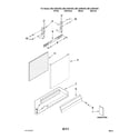 Kenmore 66513489K903 door and panel parts diagram