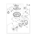 Kenmore 66513489K903 pump and motor parts diagram