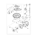 Kenmore 66513734K604 pump and motor parts diagram