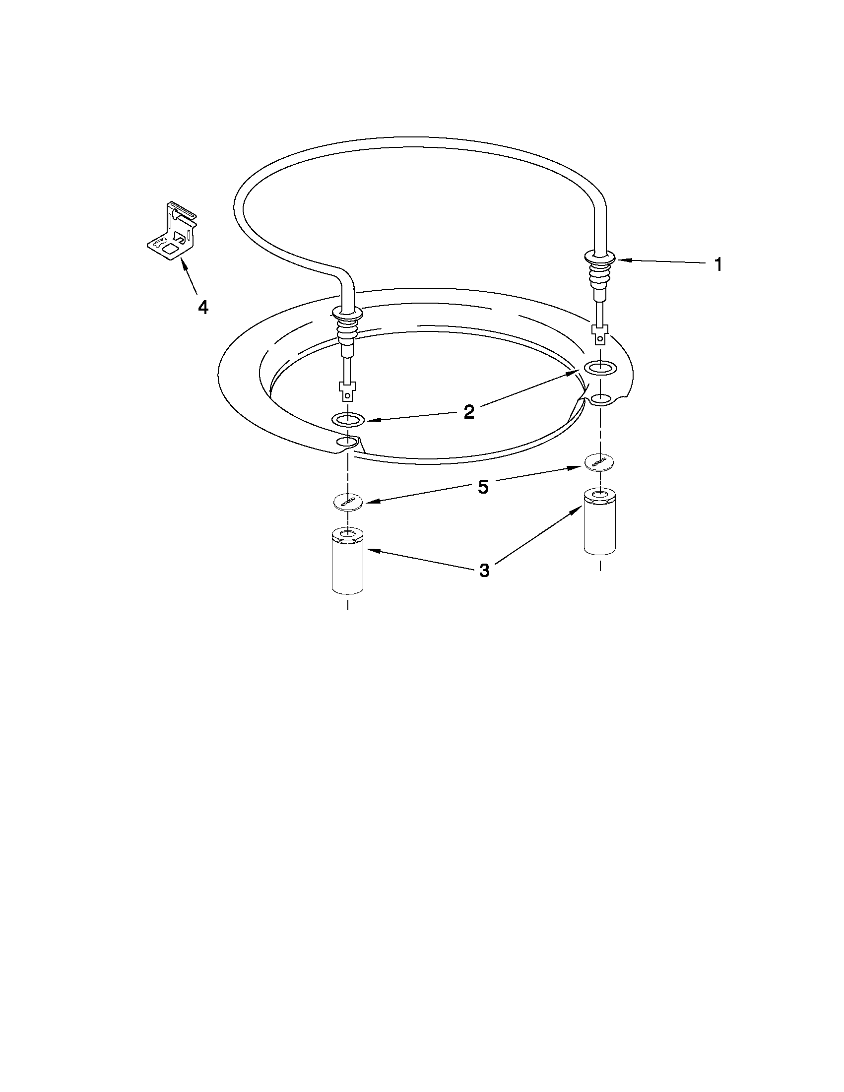 Kenmore 66513899K802 heater parts diagram