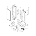 Kenmore 10672019010 refrigerator door parts diagram
