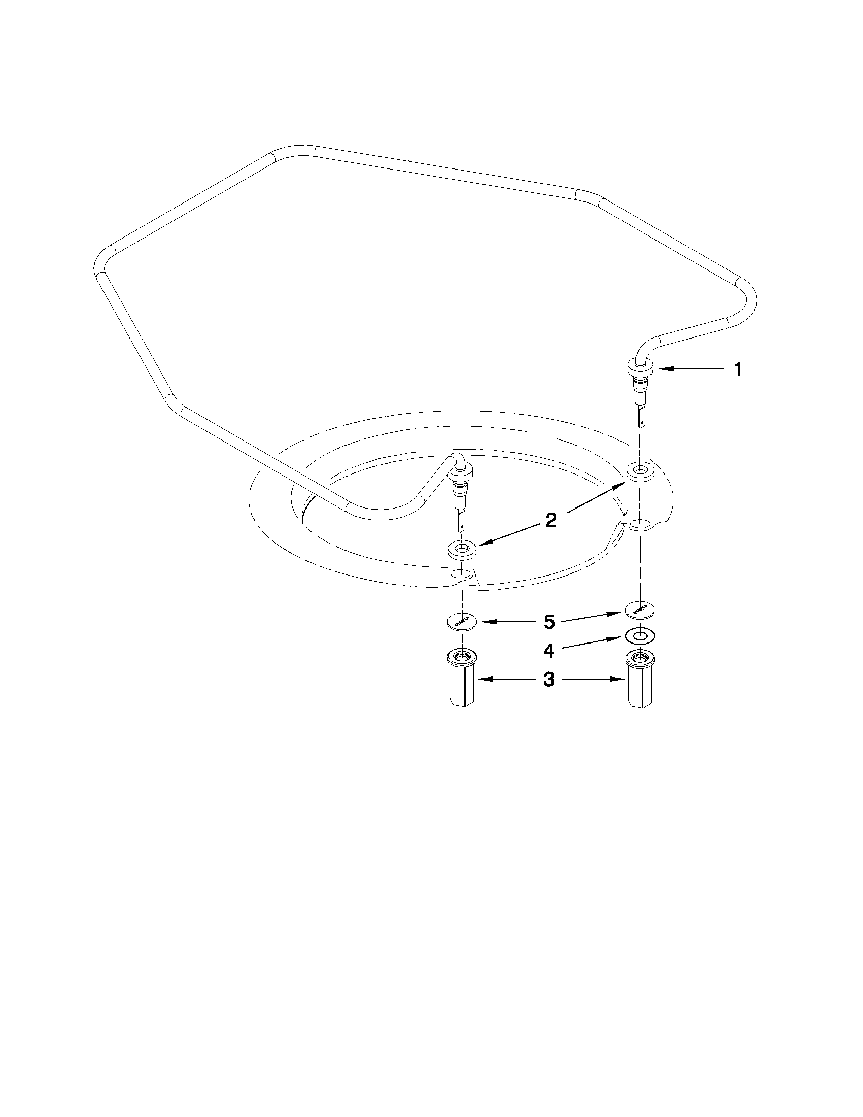 Kenmore 66513243K901 heater parts diagram
