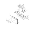 Kenmore 59679543014 freezer door parts diagram