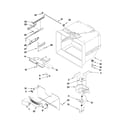Kenmore 59672009011 freezer liner parts diagram