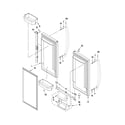 Kenmore 59672009011 refrigerator door parts diagram