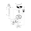 Kenmore 66513012K110 pump and motor parts diagram