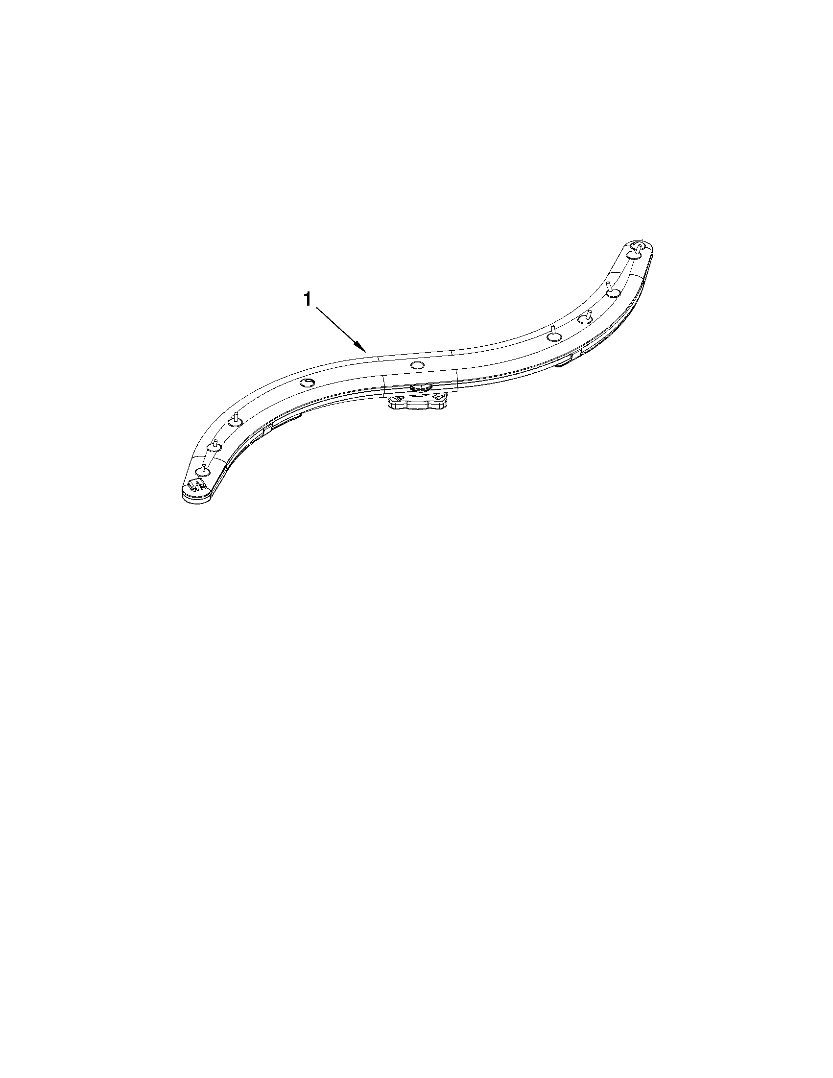 Kenmore 66513042K112 lower washarm parts diagram