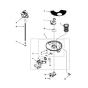 Kenmore 66513289K111 pump and motor parts diagram