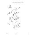 Kenmore 66513289K113 door and panel parts diagram